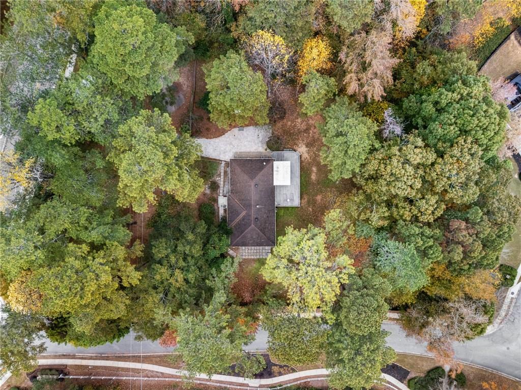 866 Buckner Road Mableton, GA 30126 - Photo 49 of 57 an aerial view of a house with a yard