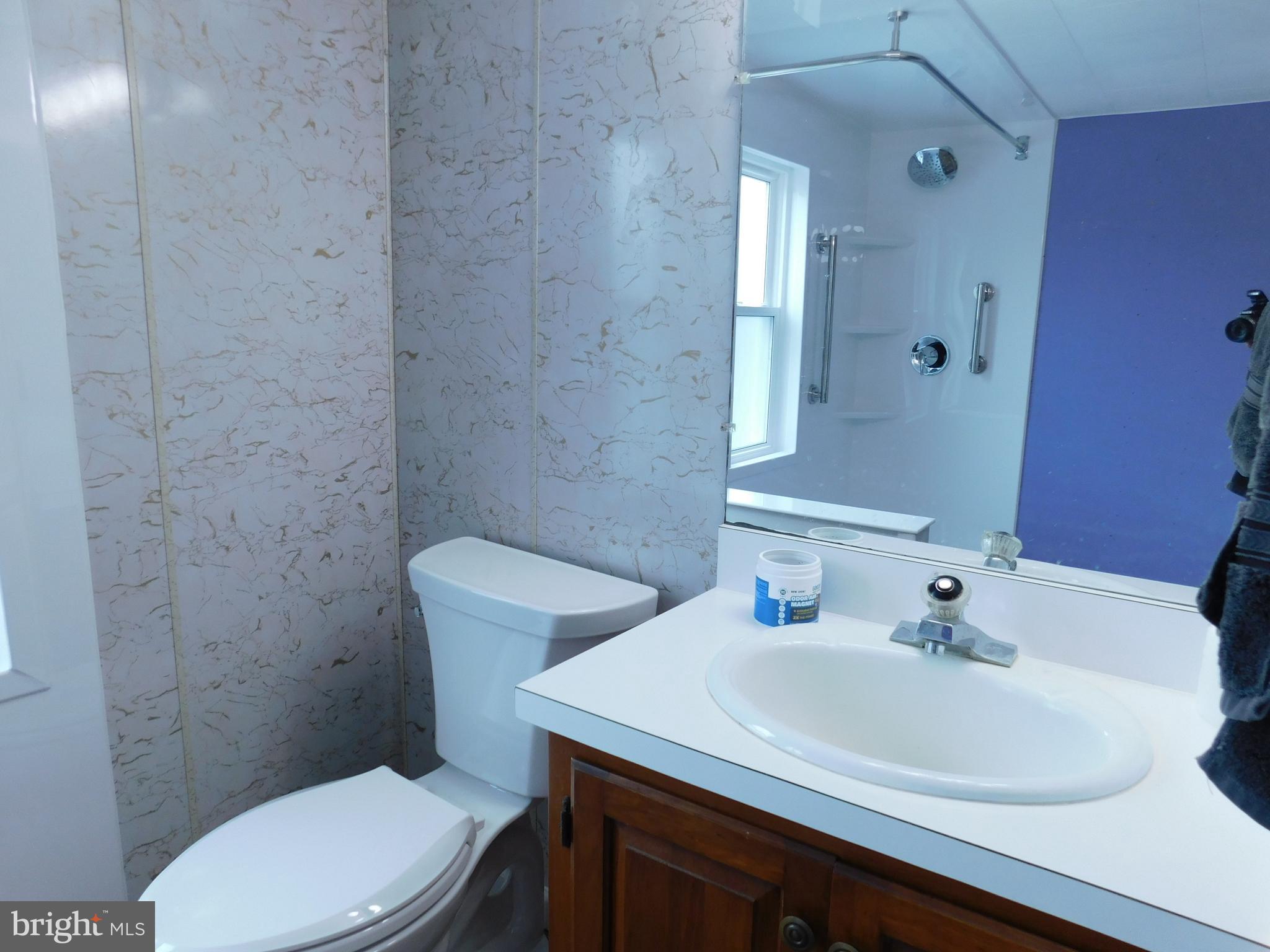 122 Loop Road Lewistown, PA 17044 - Photo 16 of 41 a bathroom with a sink a toilet and shower