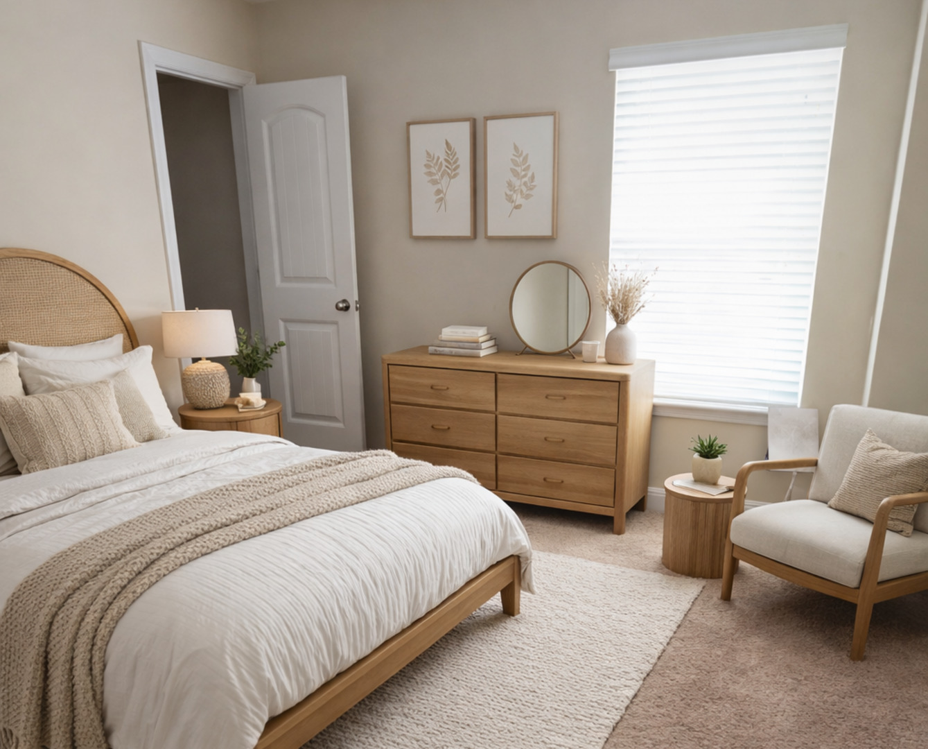 12138 Pinon Ranch San Antonio, TX 78254 - Photo 4 of 4 a bedroom with a bed and wooden floor