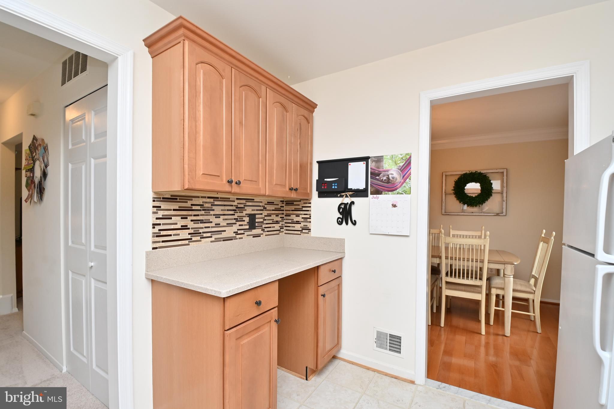 8403 Thompson Road Annandale, VA 22003 - Photo 11 of 30 Built-In Desk Area
