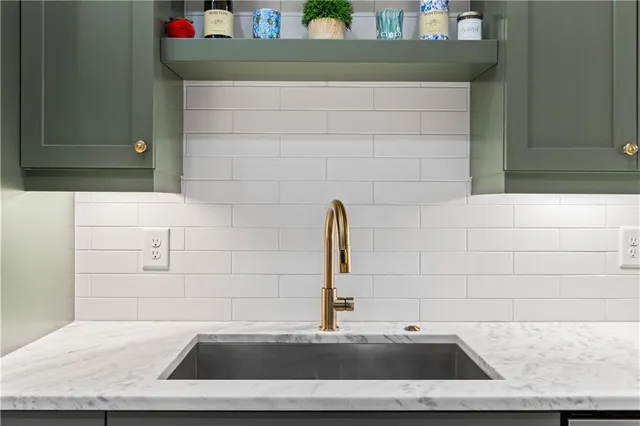 a bathroom with a sink