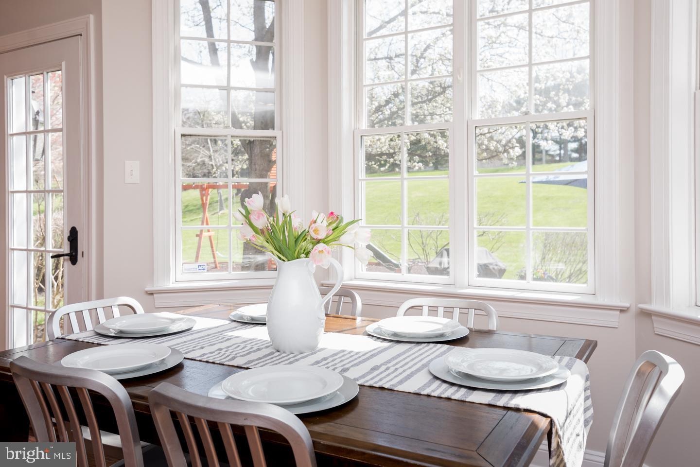 3745 Secondwoods Road Doylestown, PA 18902 - Photo 21 of 75 Breakfast Nook with Backyard Views