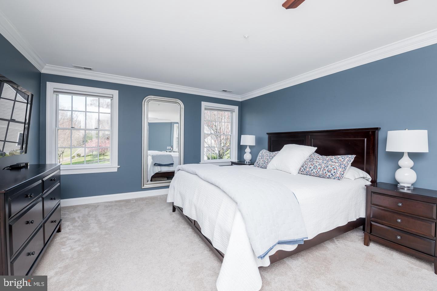 3745 Secondwoods Road Doylestown, PA 18902 - Photo 40 of 75 Stately Bedroom Area with Ceiling Fan
