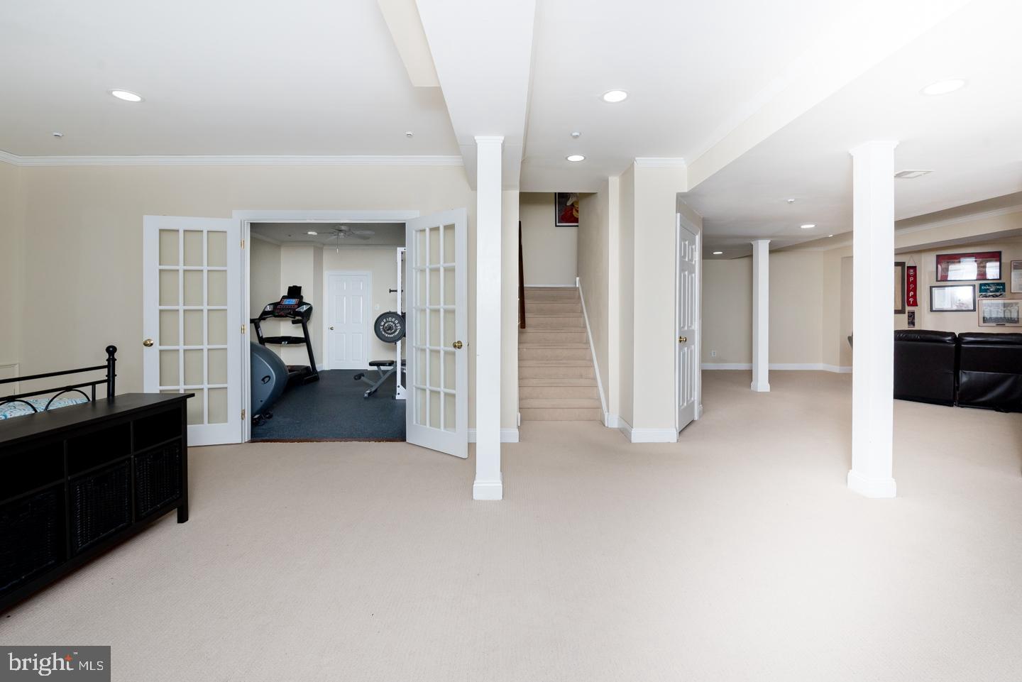 3745 Secondwoods Road Doylestown, PA 18902 - Photo 61 of 75 Enormous Finished Basement with High Ceilings