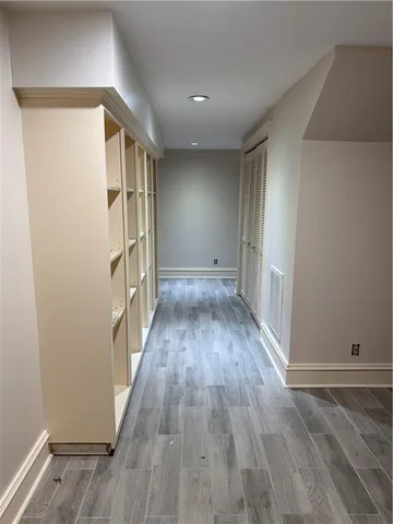 wooden floor in an empty room