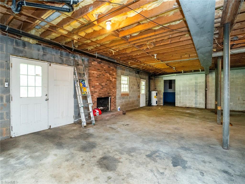 5531 Davis Road Walkertown, NC 27051 - Photo 23 of 30 Spacious unfinished basement