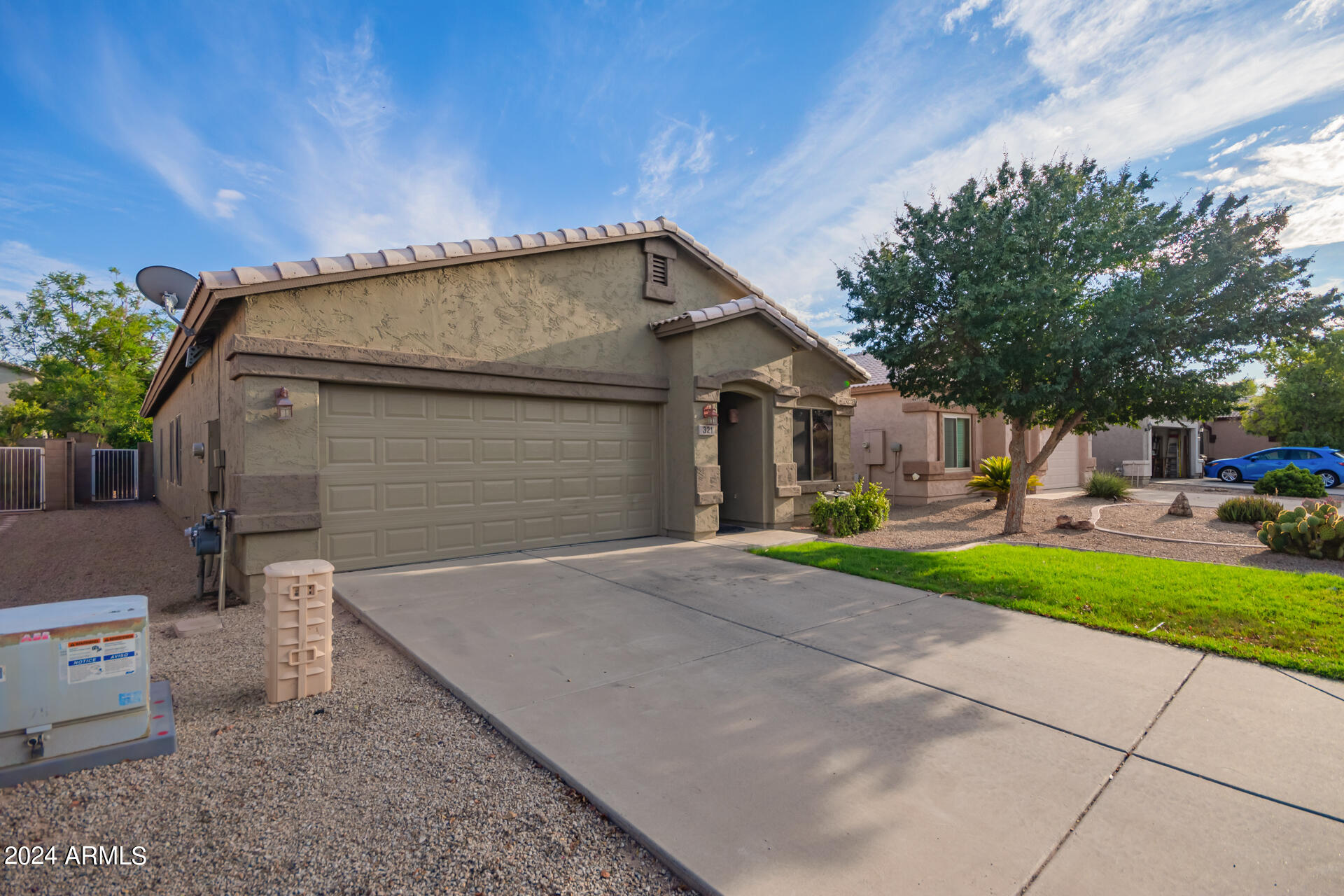321 East Cheyenne Road San Tan Valley, AZ 85143 - Photo 3 of 33 a view of backyard of the house