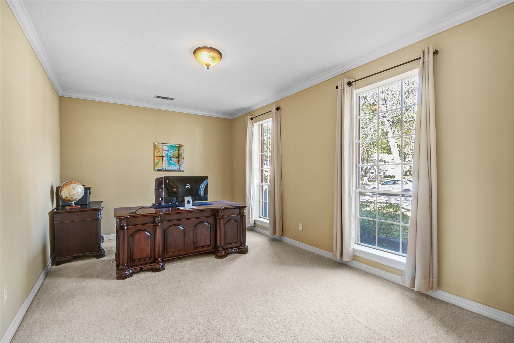 13215 Jessica Lane Houston, TX 77069 - Photo 8 of 33 A generously sized study provides flexibility for a home office or use as a secondary living area.