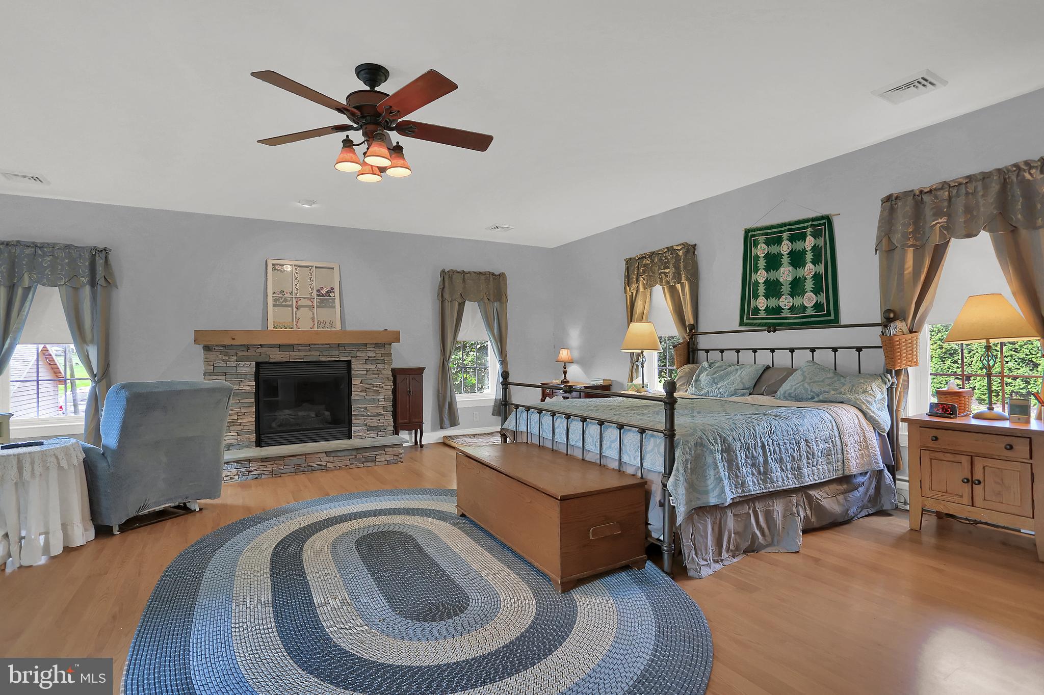 2890 Admire Road Dover, PA 17315 - Photo 21 of 60 Master bedroom with fireplace!