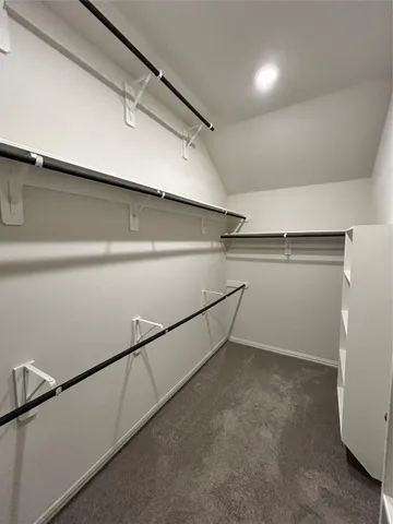 a view of a room with an empty space