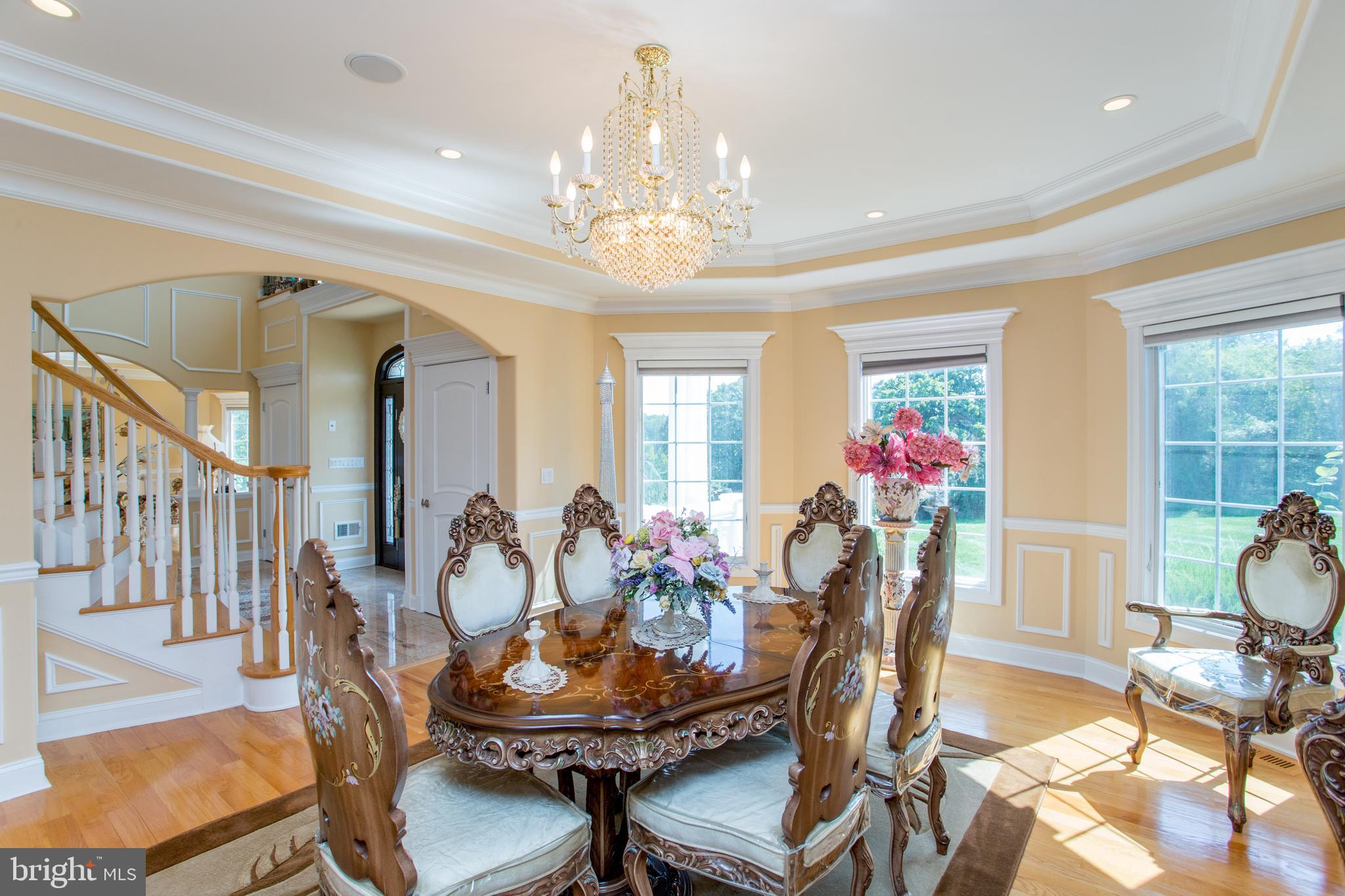 95 Rummel Road Milford, NJ 08848 - Photo 11 of 62 Formal dining room also has chair rail & mill work