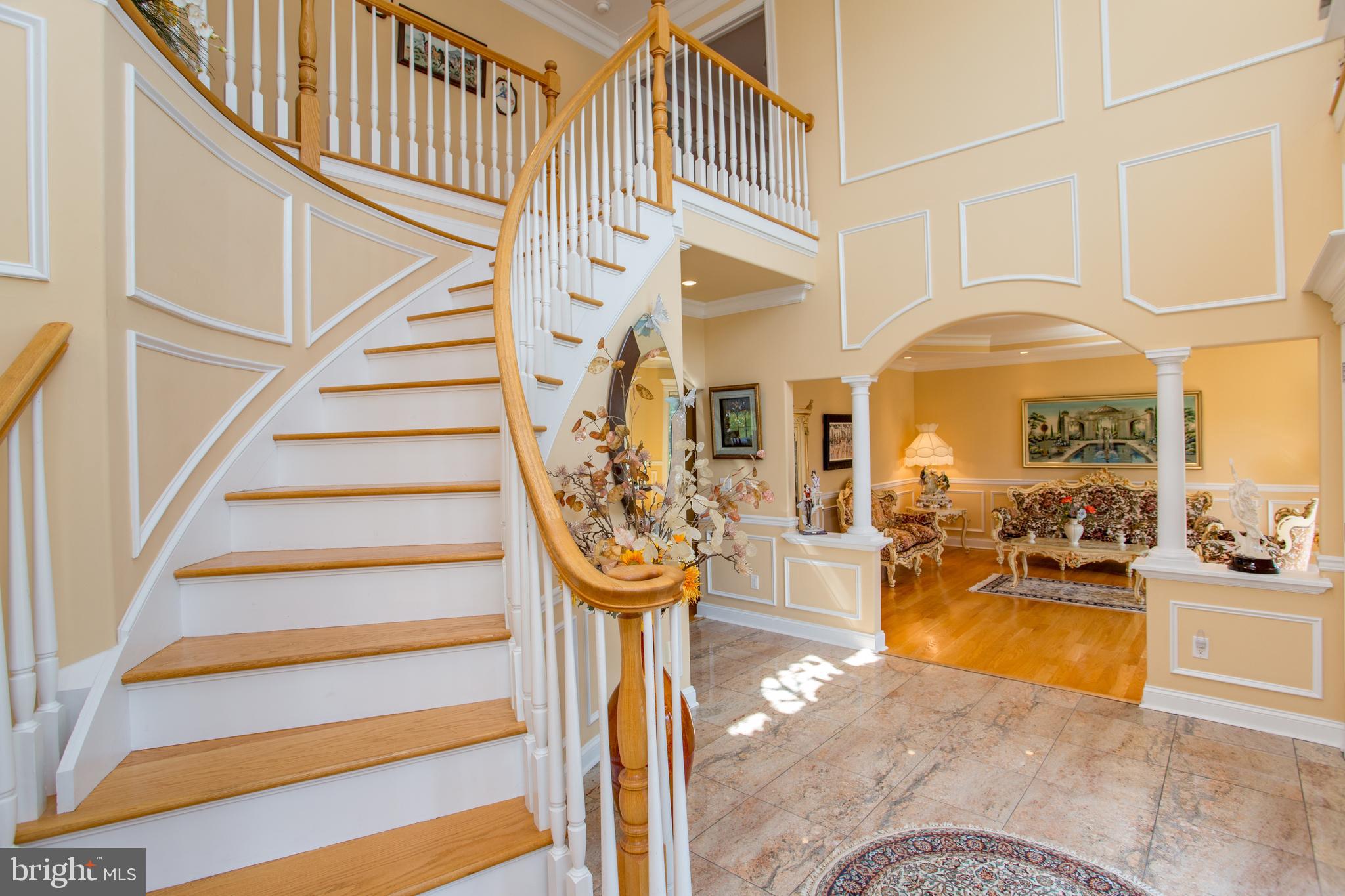 95 Rummel Road Milford, NJ 08848 - Photo 36 of 62 Custom curved staircase to the second floor