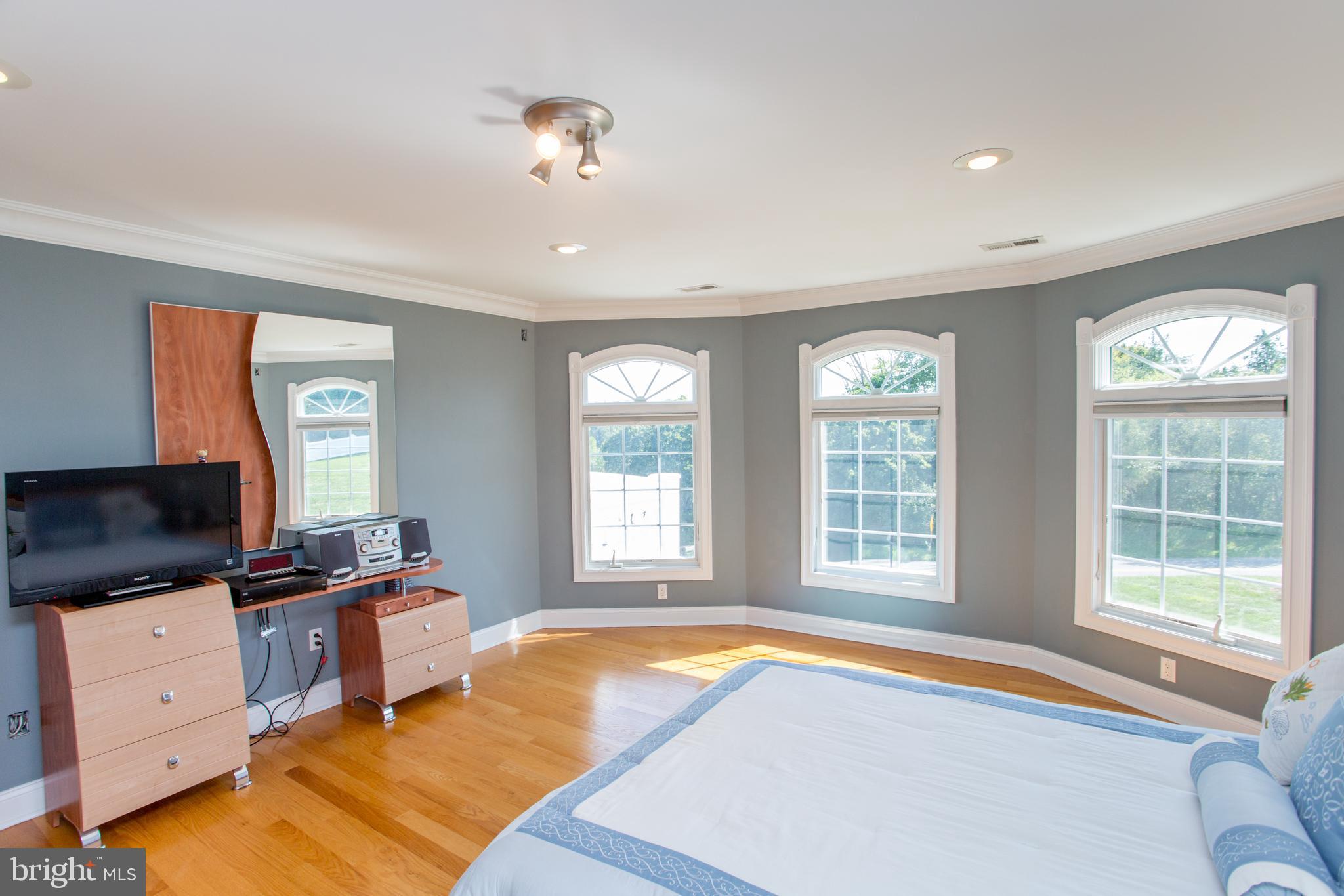 95 Rummel Road Milford, NJ 08848 - Photo 55 of 62 Bedroom #4 has Palladian windows