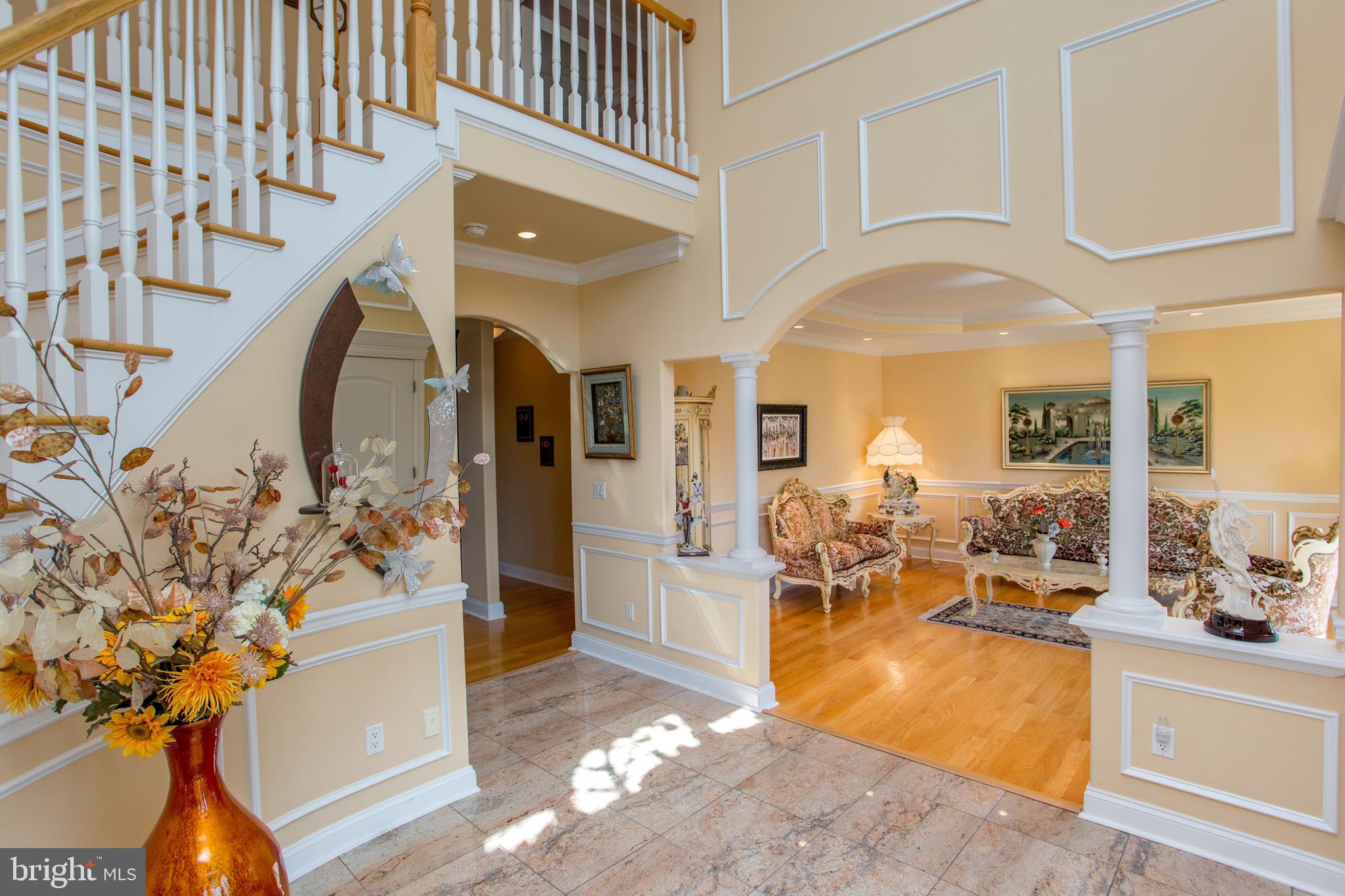 95 Rummel Road Milford, NJ 08848 - Photo 7 of 62 Foyer with custom mill work to formal living room