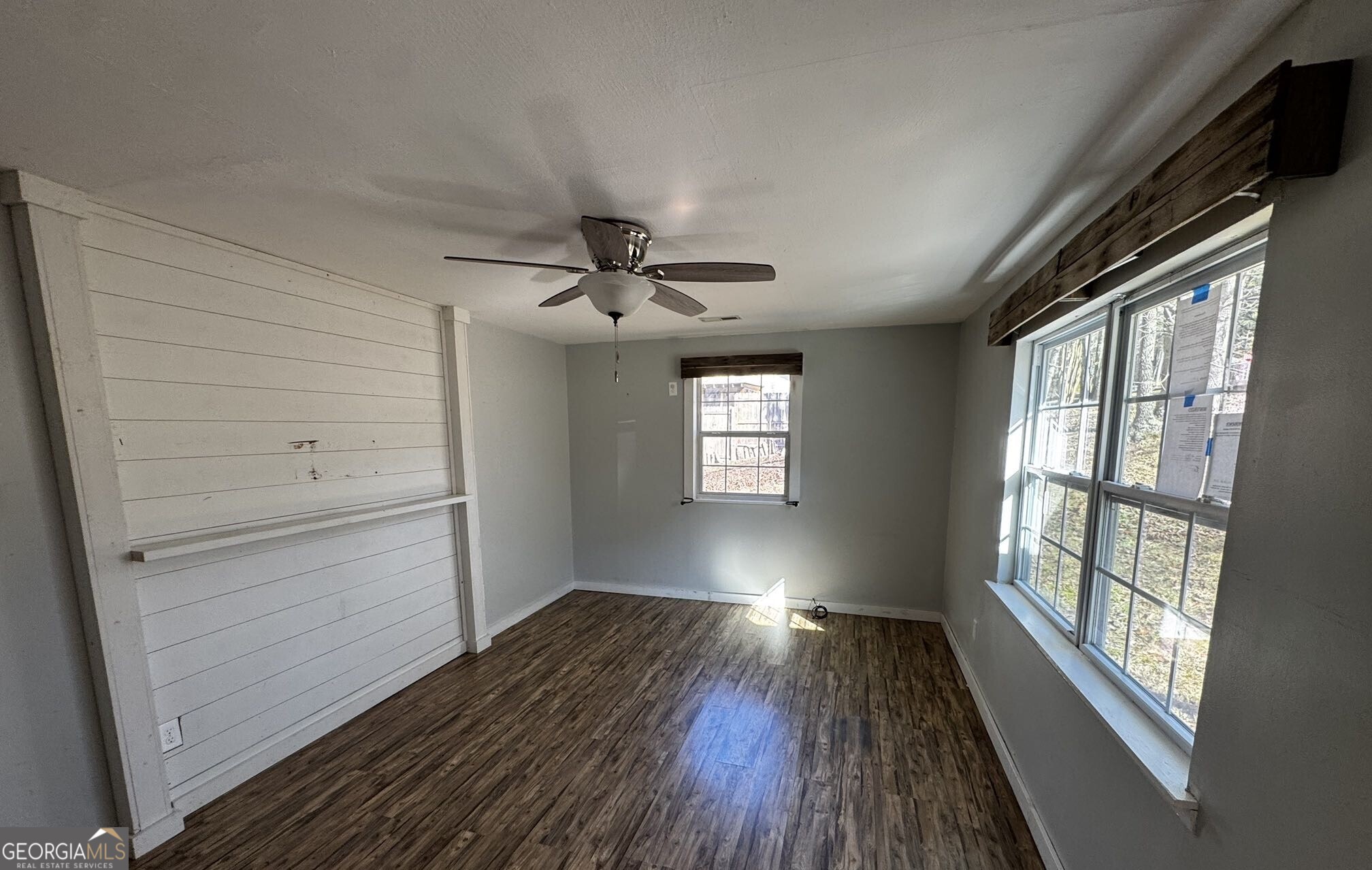 1614 Kendall Road Rocky Face, GA 30740 - Photo 2 of 10 a view of hallway with wooden floor and fan