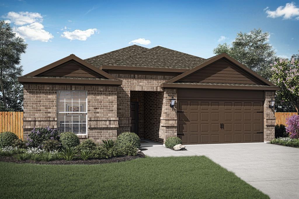 107 Sammy Fowler Avenue Venus, TX 76084 - Photo 1 of 1 a front view of a house with a garden