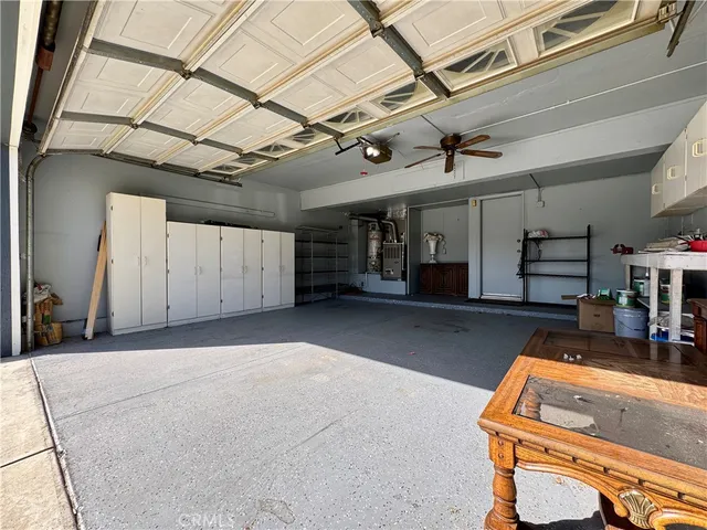 a room with furniture