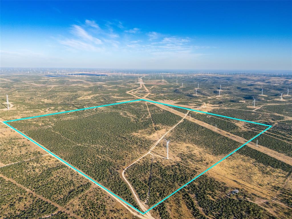 Tbd Walnut Road Robert Lee, TX 76945 - Photo 13 of 28 Overview of rural landscape with property parcel outlined