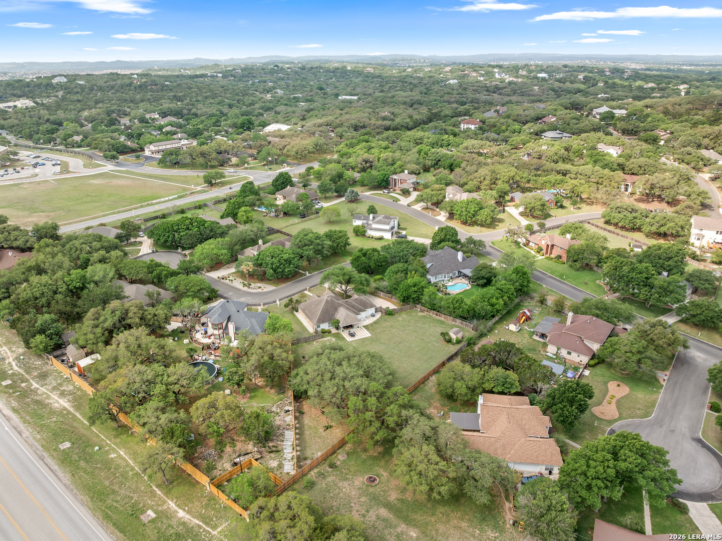 29314 Sumpter Drive Fair Oaks Ranch, TX 78015 - Photo 43 of 44 a view of city and mountain