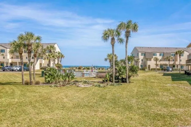 a view of houses with outdoor space