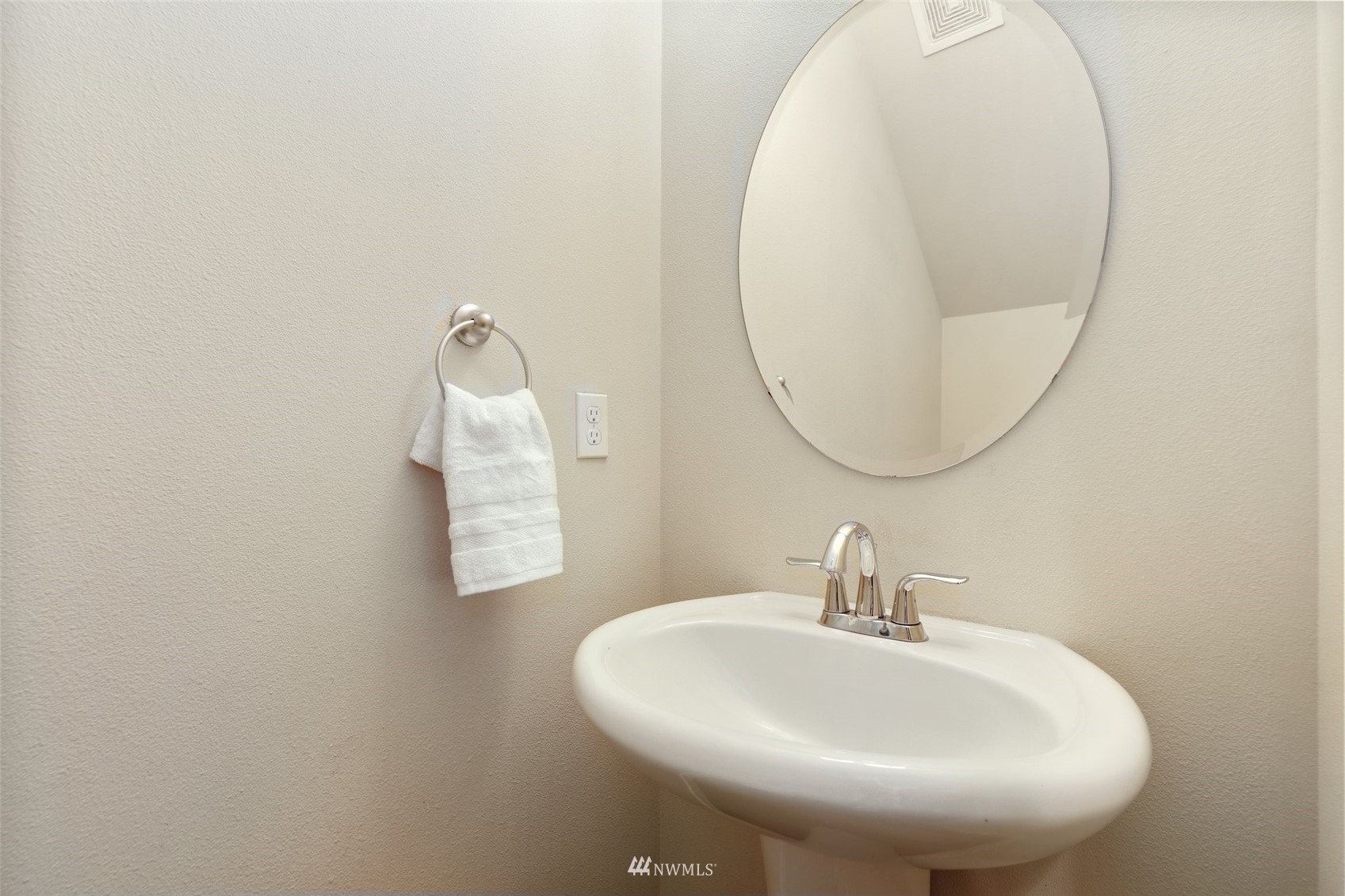 221 164th Place Southeast Bothell, WA 98012 - Photo 16 of 30 a bathroom with a sink and a mirror