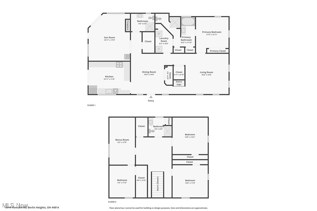 6414 Tennant Road Collins, OH 44826 - Photo 50 of 50 View of home floor plan