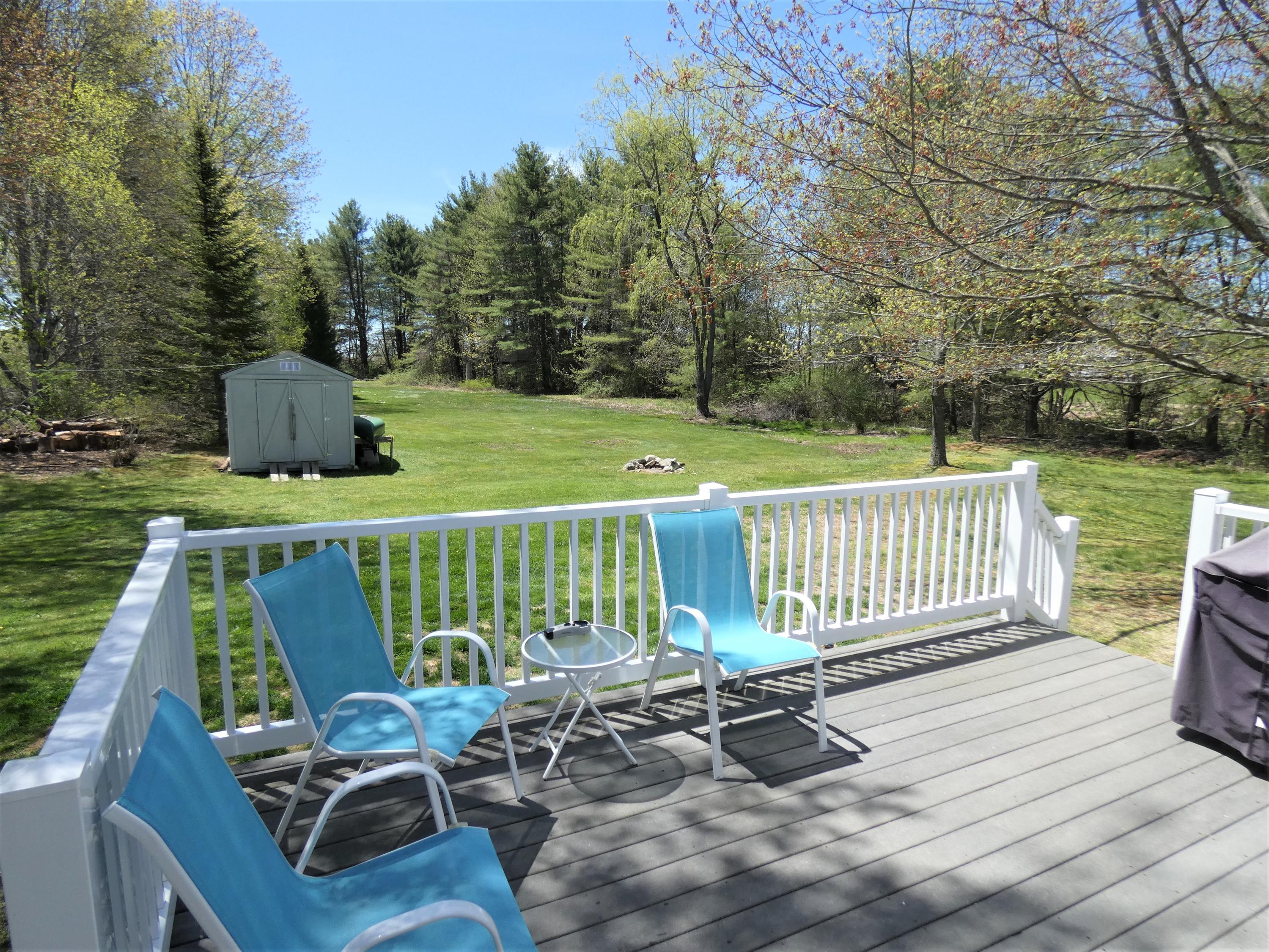 16 Webb Road Windham, ME 04062 - Photo 11 of 39 Deck & Yard
