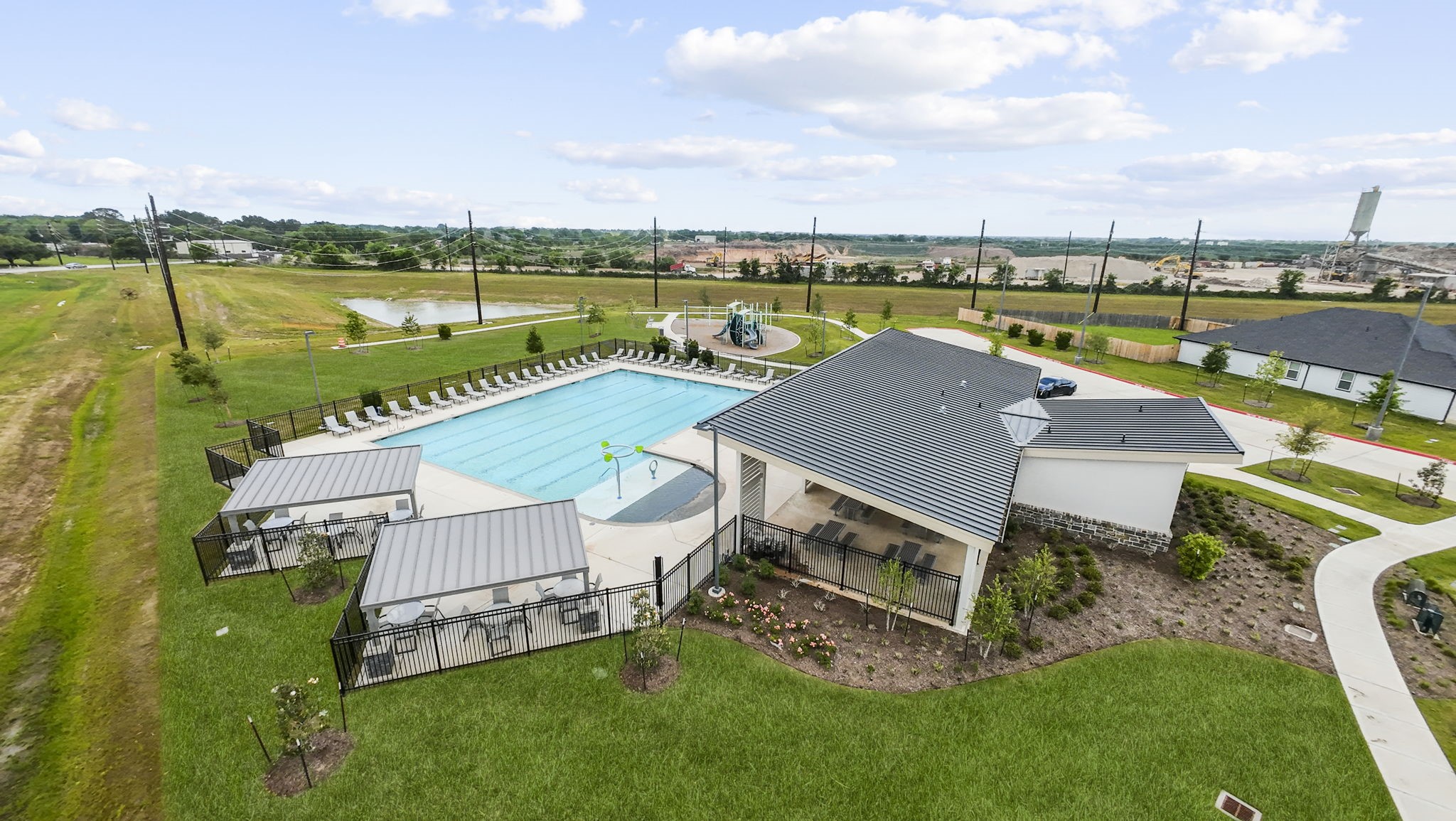 5928 Hawthorne Gdns Drive Rosenberg, TX 77469 - Photo 34 of 41 an aerial view of a house with a ocean view