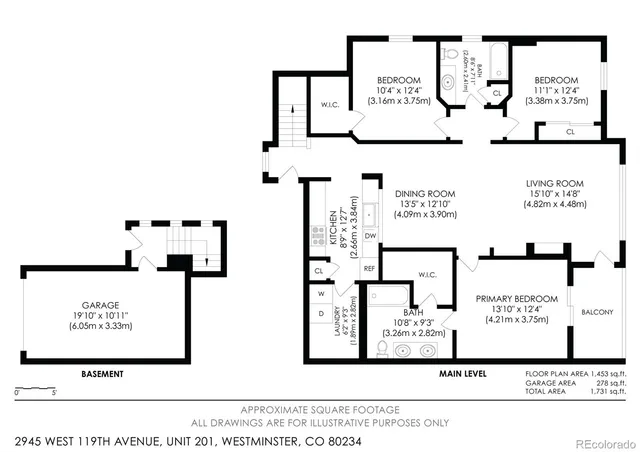 $450,000 | 2945 West 119th Avenue, Unit 201, Westminster, CO 80234