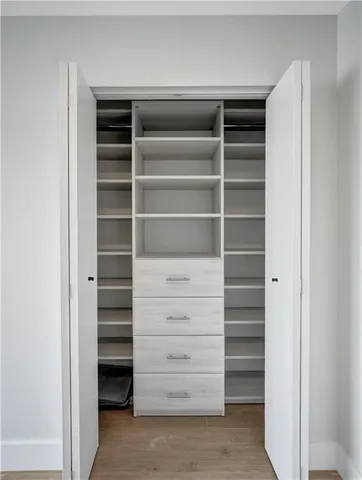 wooden floor in an empty room