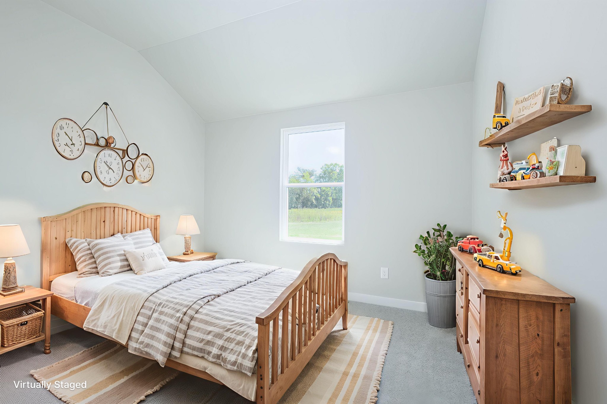 6261 Piney River Road Dickson, TN 37055 - Photo 28 of 32 a bedroom with a bed and a window