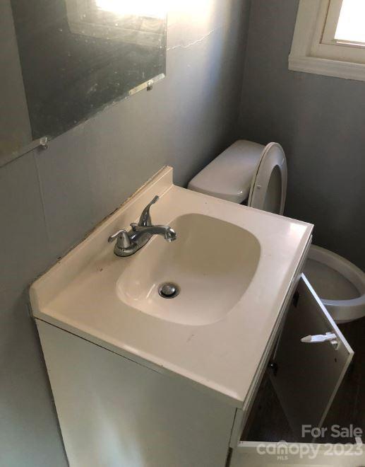 1702 Newland Road Charlotte, NC 28216 - Photo 29 of 34 a bathroom with a sink and a toilet