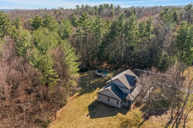 a view of a city with mountain view