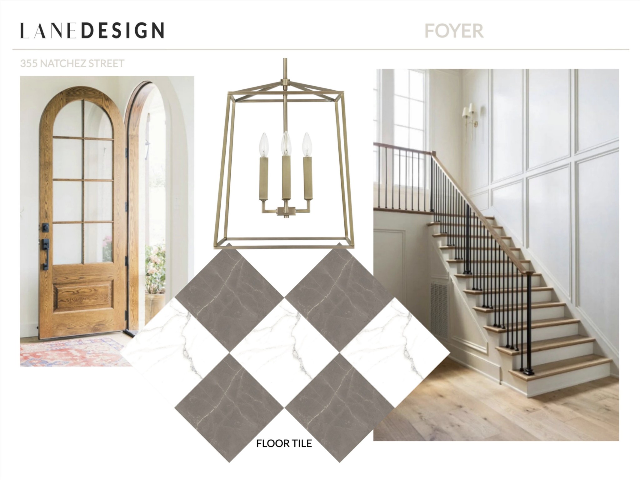 355 Natchez Street Franklin, TN 37064 - Photo 4 of 12 a view of entryway and hall with wooden floor