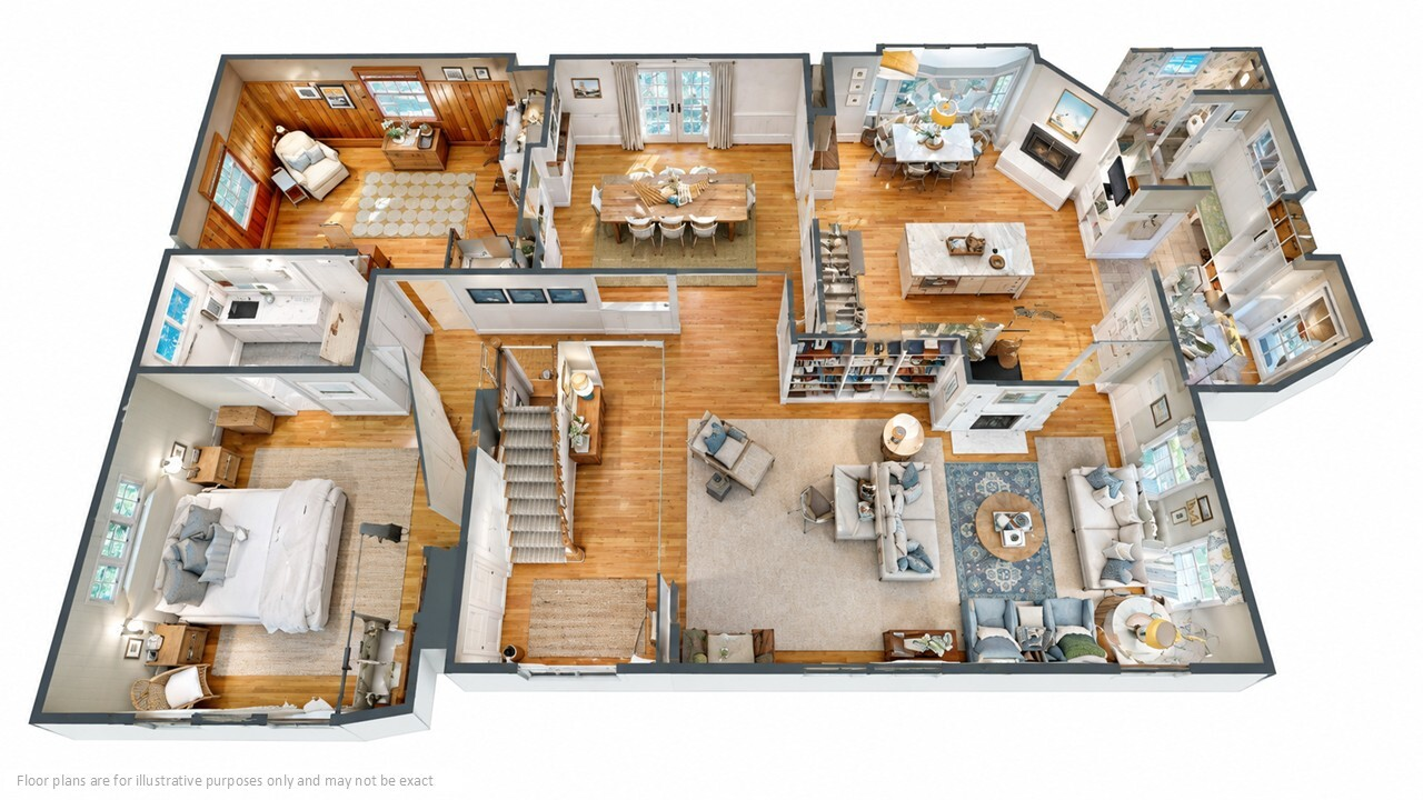 26 Oakhurst Road Cape Elizabeth, ME 04107 - Photo 80 of 82 Matterport of first floor
