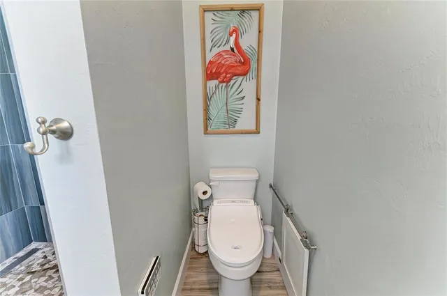 a outdoor living space with furniture and a potted plant