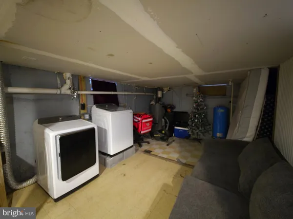 a view of storage and utility room