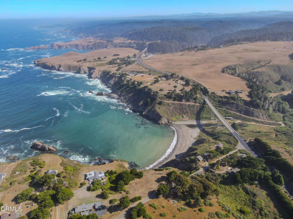34100 Pacific Reefs Road Albion, CA 95410 - Photo 11 of 20 an aerial view of a house with a yard