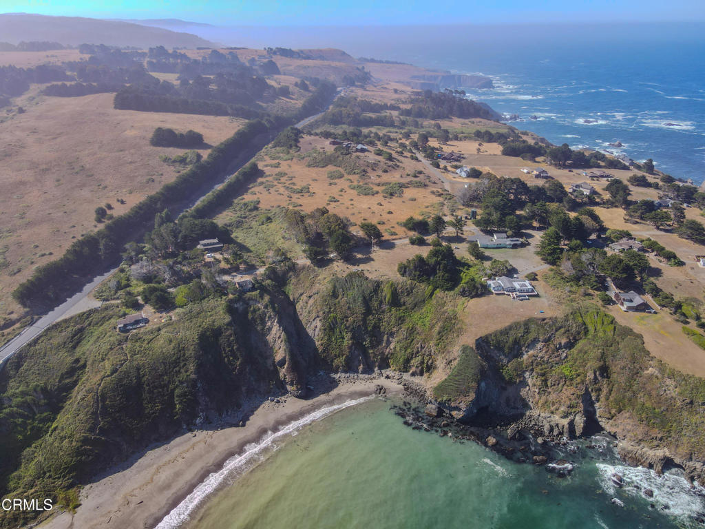 34100 Pacific Reefs Road Albion, CA 95410 - Photo 13 of 20 an aerial view of a house with a yard