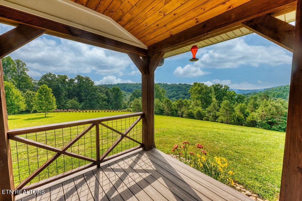 9760 Chestnut Ridge Road Heiskell, TN 37754 - Photo 11 of 59 a view of swimming pool from a balcony