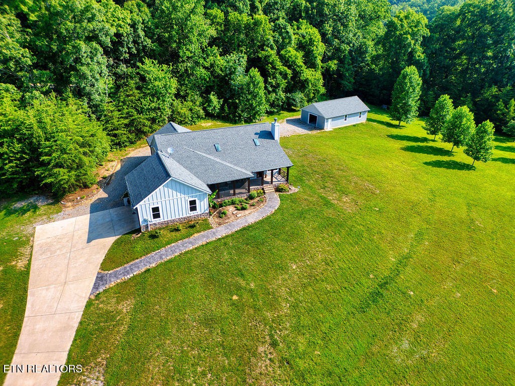 9760 Chestnut Ridge Road Heiskell, TN 37754 - Photo 2 of 59 an aerial view of a house