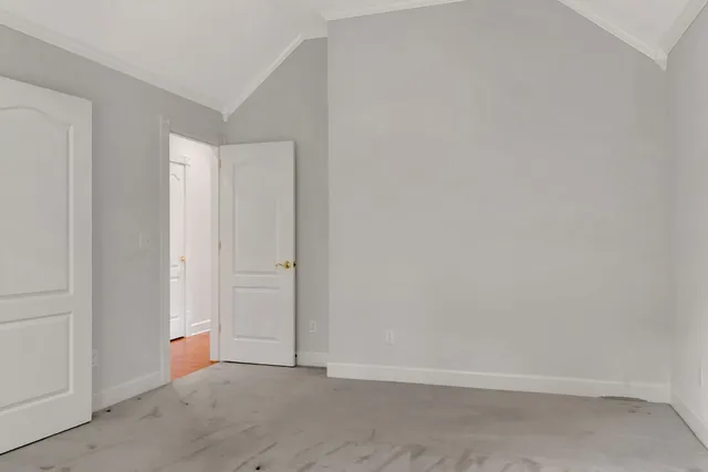 a view of empty room