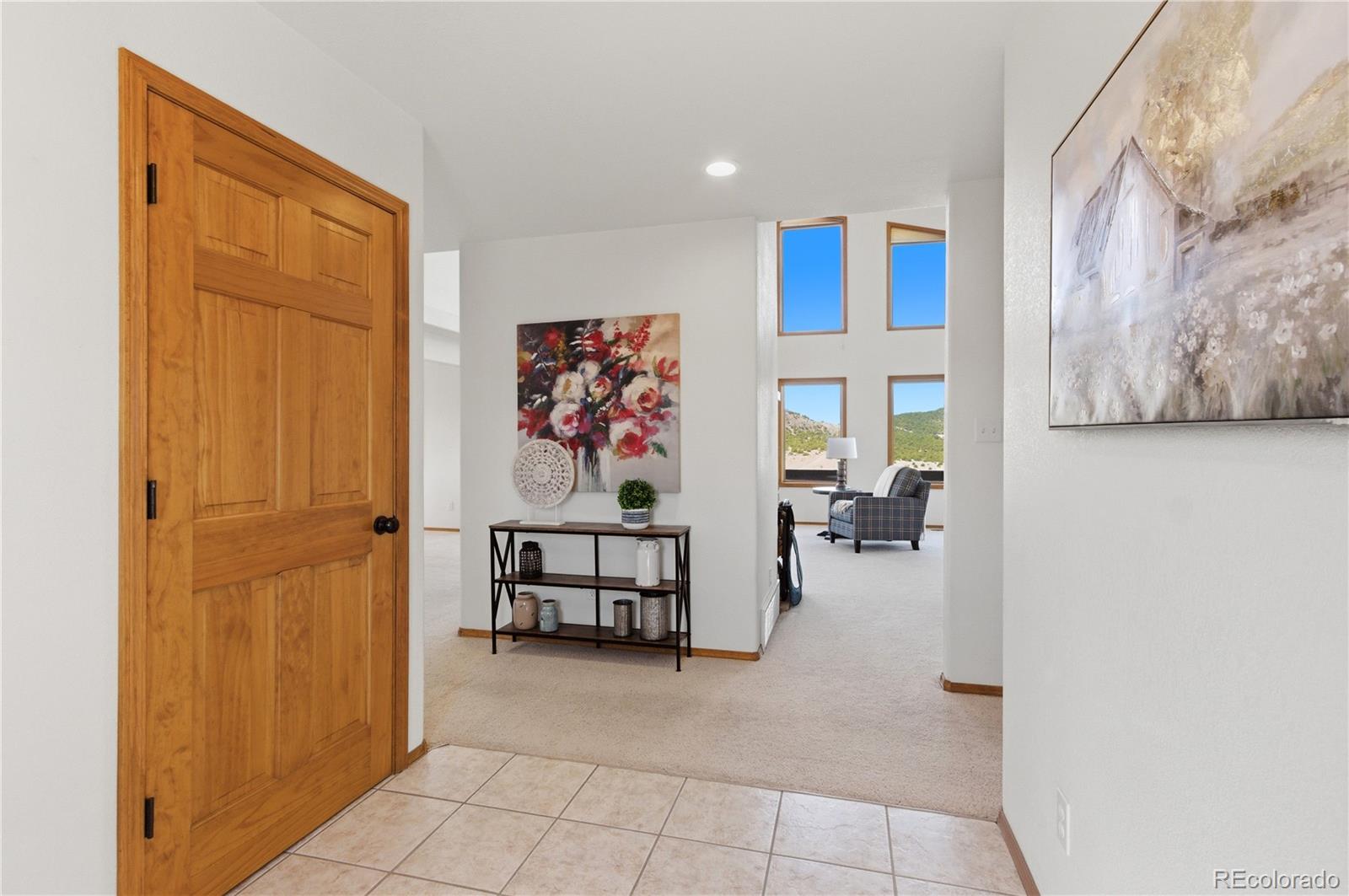 90 Riggs Road Westcliffe, CO 81252 - Photo 18 of 35 a view of a entryway with furniture and toys