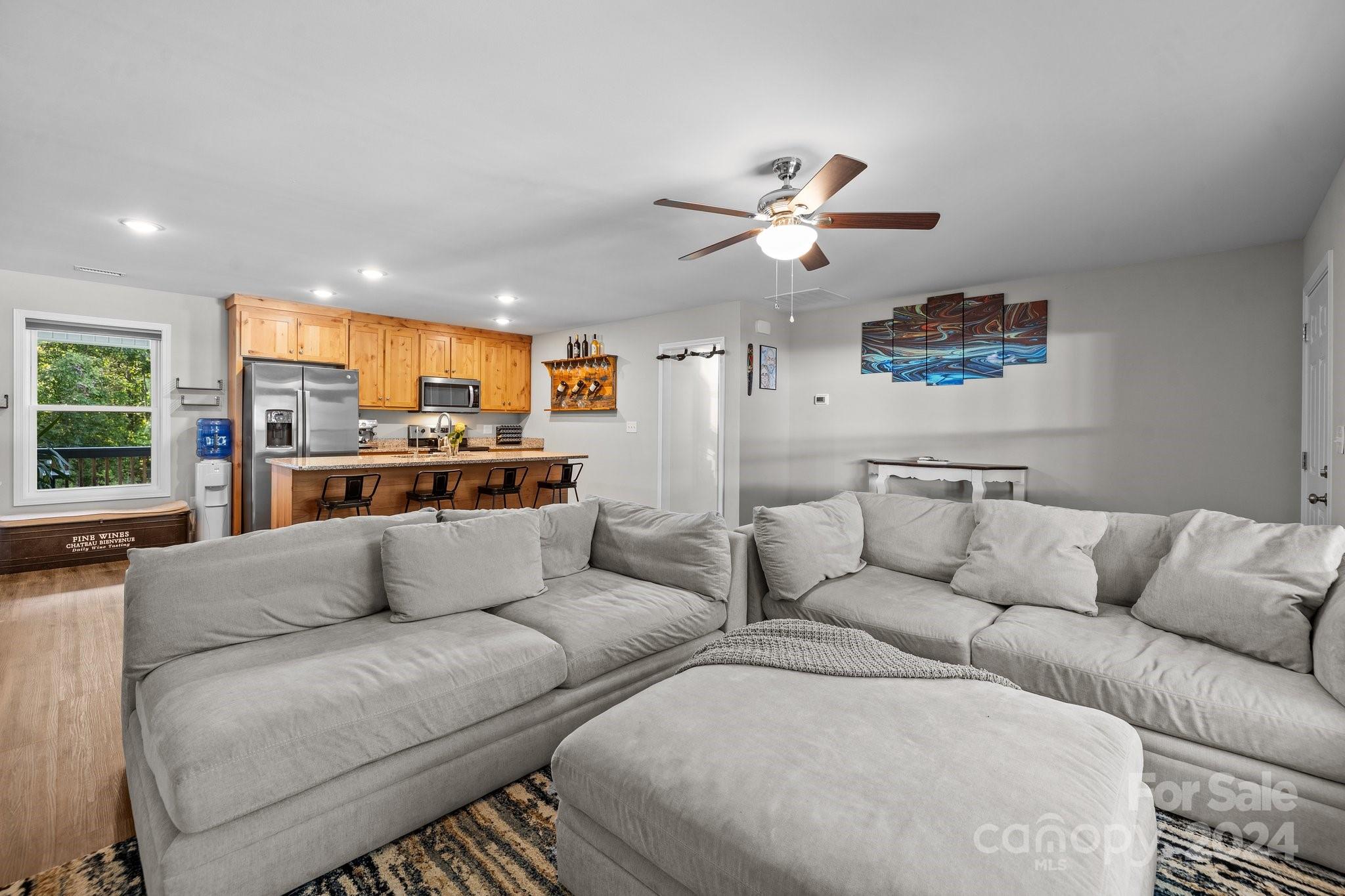 1455 Lawrence Road Clover, SC 29710 - Photo 12 of 35 a living room with furniture kitchen view and a large window