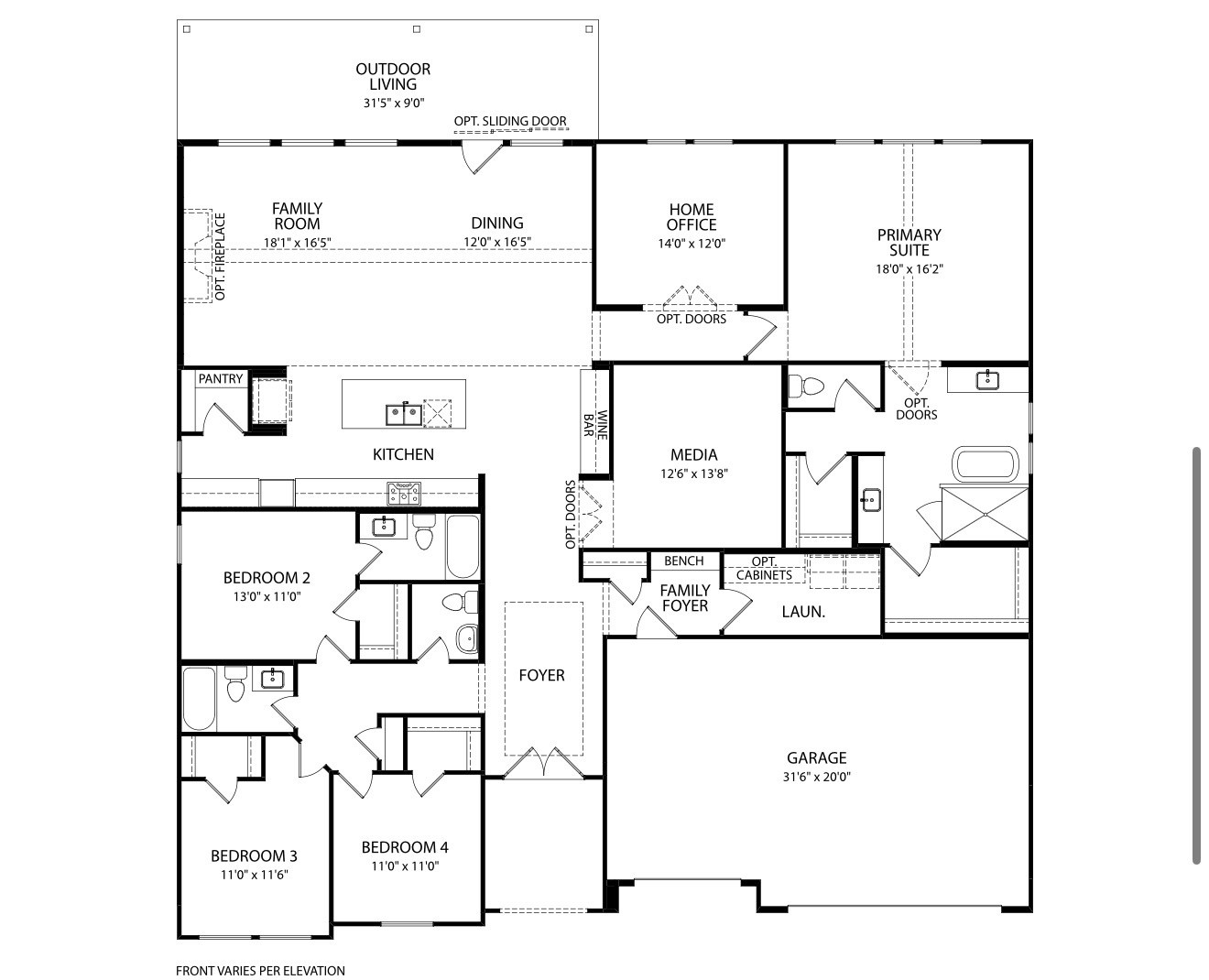 175 Shoveler Duck Way Magnolia, TX 77354 - Photo 48 of 48 a picture of a floor plan