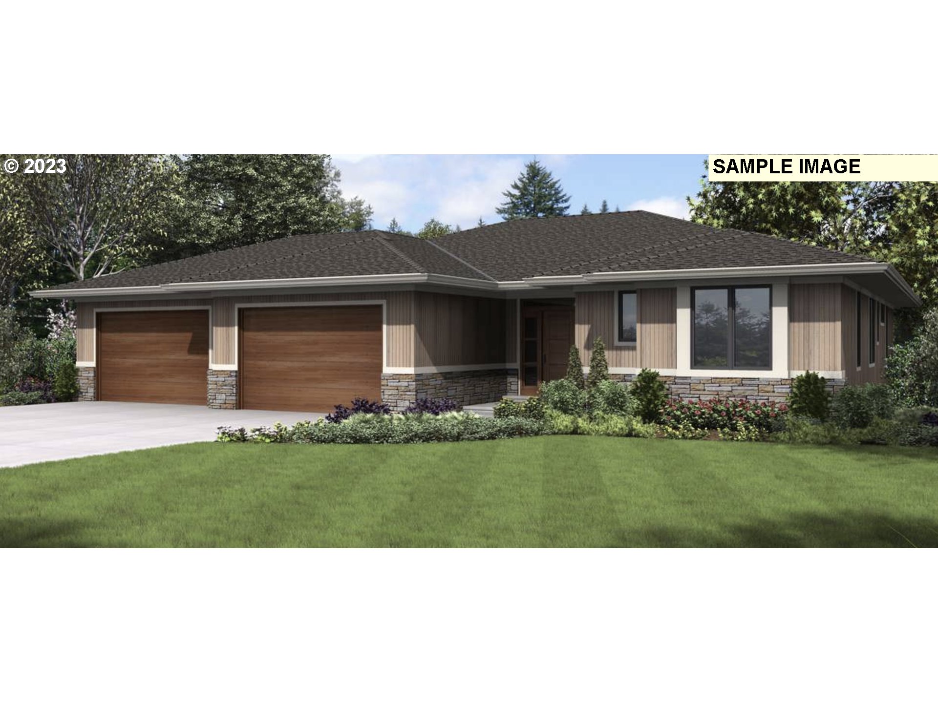 1306 Northwest 167th Street Ridgefield, WA 98642 - Photo 1 of 1 a front view of a house with a yard