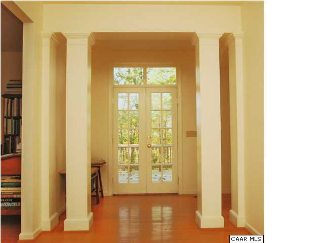 656 Broad Axe Road Charlottesville, VA 22903 - Photo 4 of 9 The front door opens to this beautiful entry foyer which looks directly to the rear and distant mountain views.