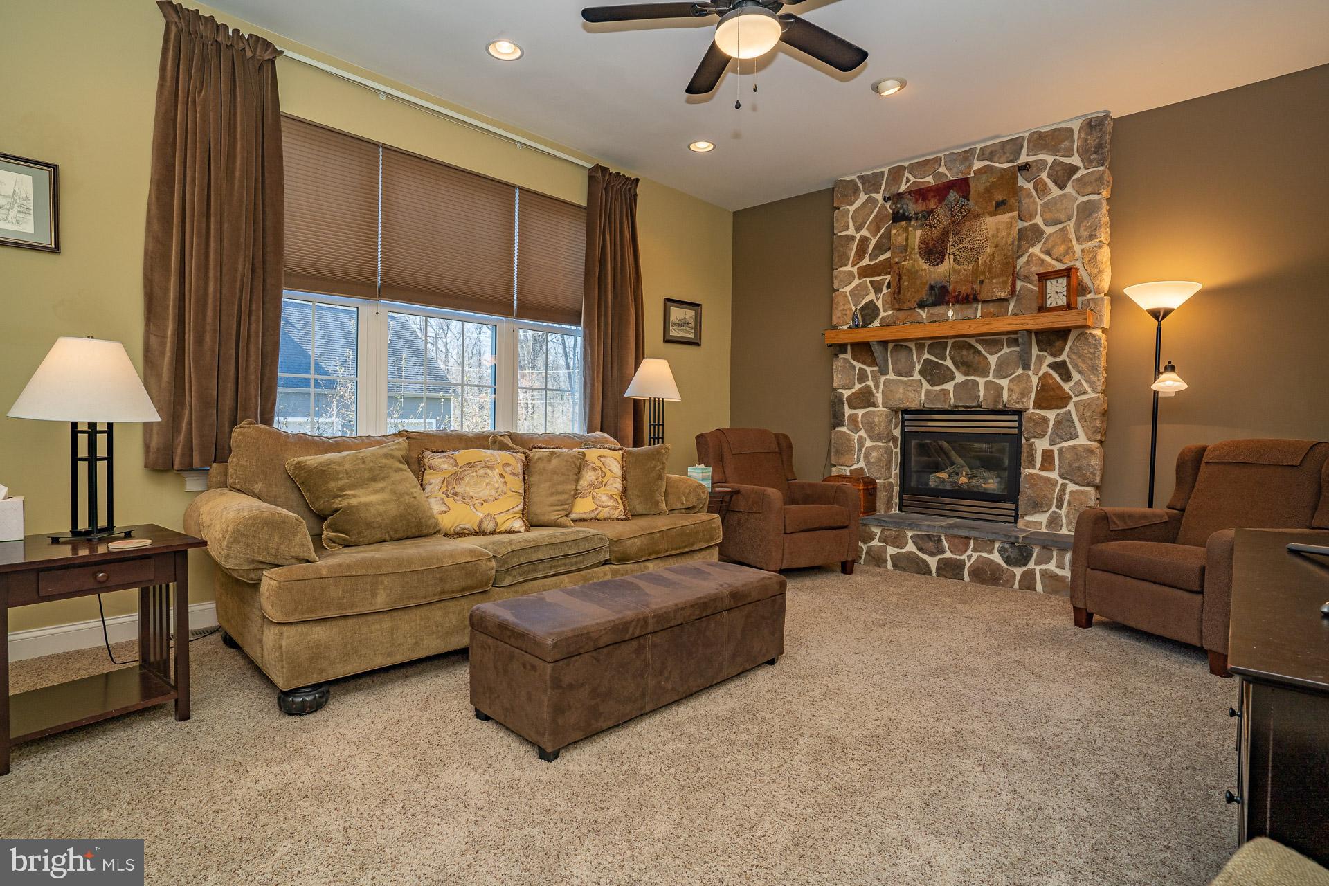 99 Cedarcroft Road Kennett Square, PA 19348 - Photo 7 of 39 Family room fireplace