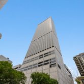 a view of a tall building