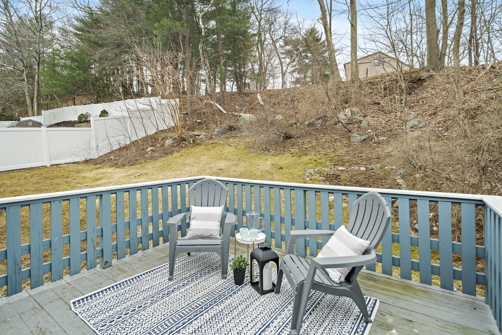 45 Brookbridge Road Stoneham, MA 02180 - Photo 28 of 34 a view of balcony with wooden floor and outdoor seating